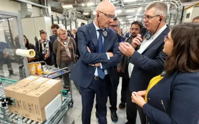 Seine-et-Marne : chez Bic, Roland Lescure vient saluer une des « success-story françaises »